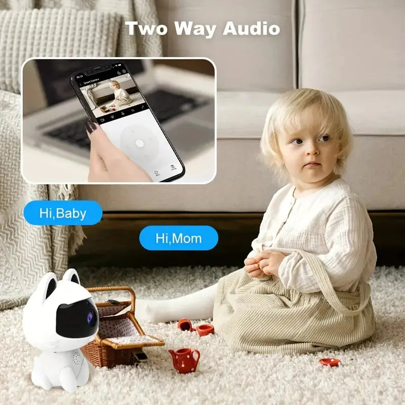 K9 Wireless Indoor Smart Home Wifi Camera for Remote Monitoring