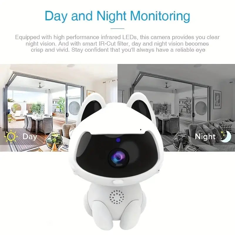 K9 Wireless Indoor Smart Home Wifi Camera for Remote Monitoring